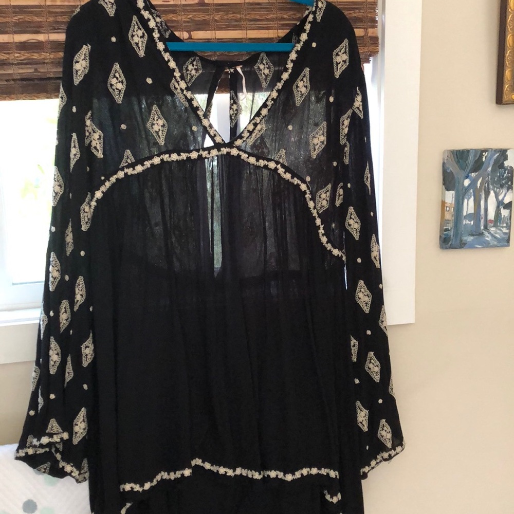 Free people top never worn